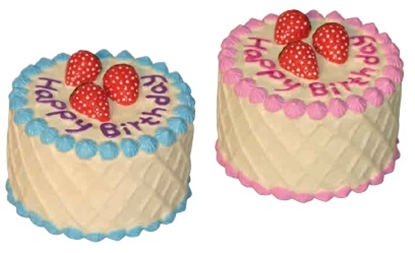 Picture of Birthday Vinyl Cake Toy